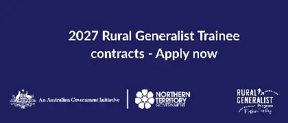 2027 Rural Generalist Trainee contracts apply now