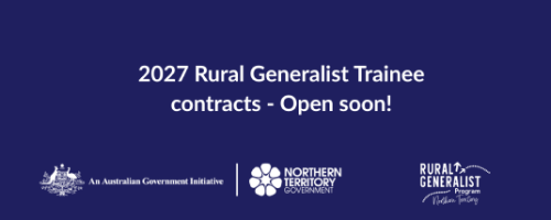 2027 Rural Generalist Trainee contracts open soon