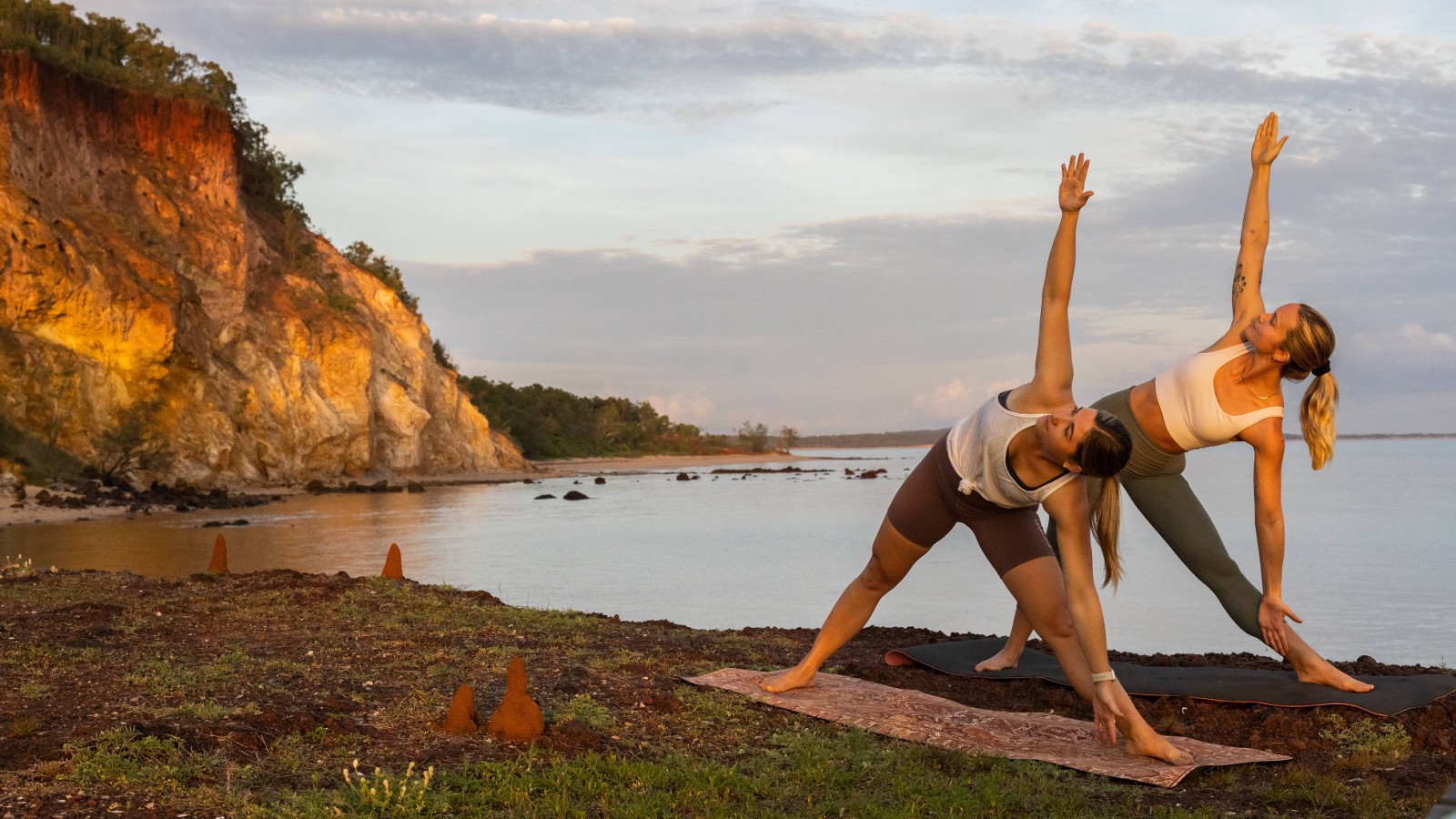 Yoga at Rainbow Cliff