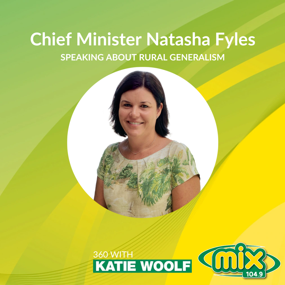 Chief Minister Natasha Fyles